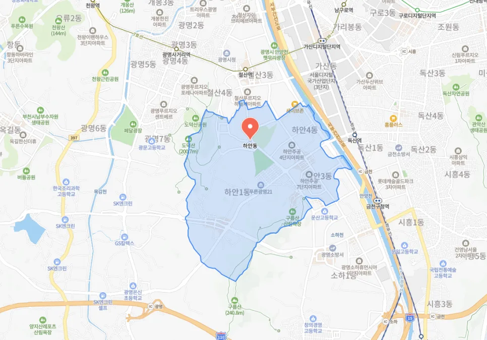 광명시 AI 배차 지역 확장! 배달 꿀지역까지 한 번에 공개