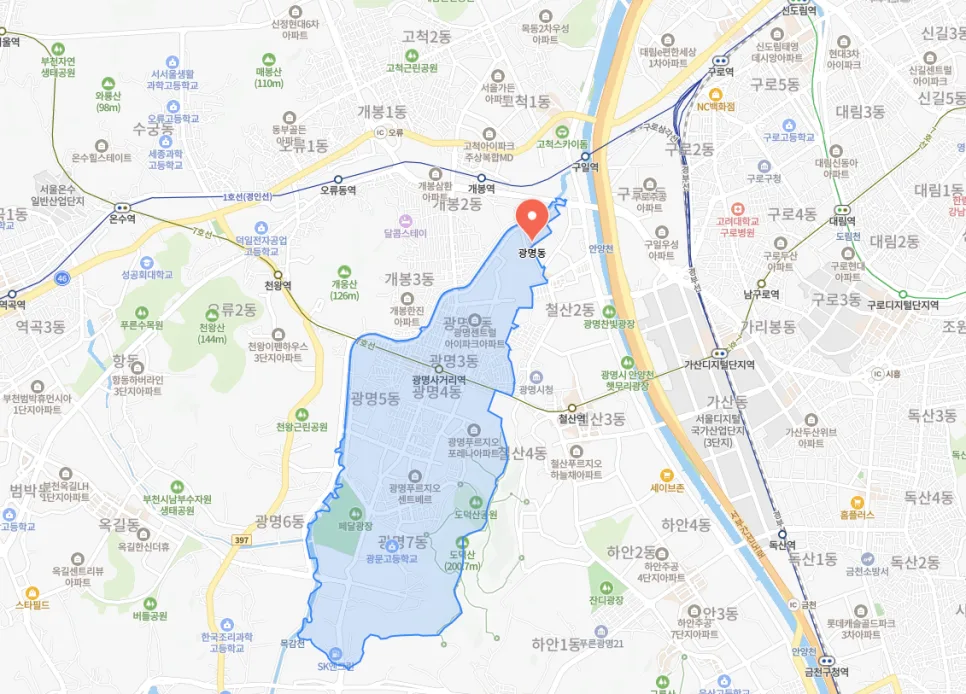 광명시 AI 배차 지역 확장! 배달 꿀지역까지 한 번에 공개