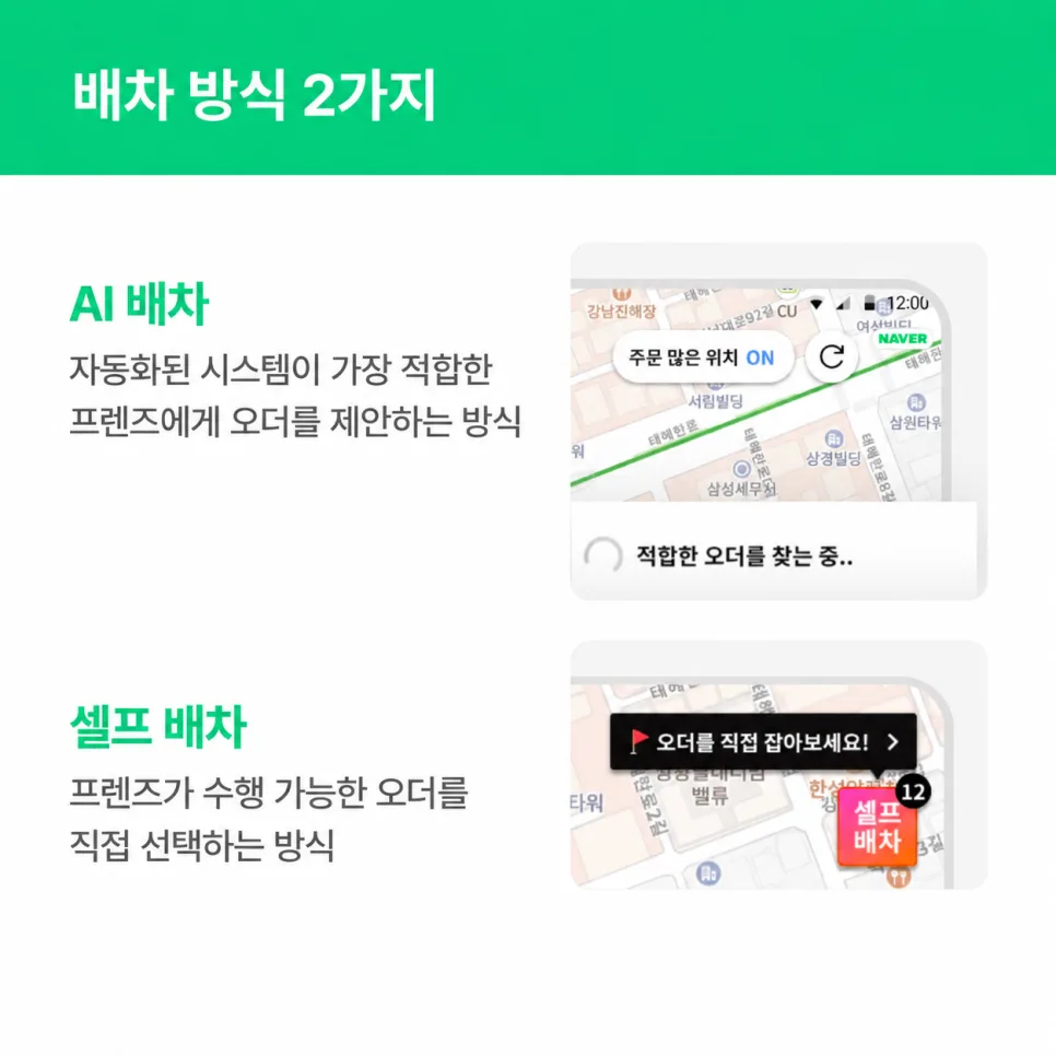 김포 배달알바, 구래동·장기동까지 AI배차 확대!